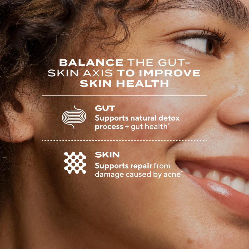 Murad Pure Skin capsules arranged for everyday routine use.