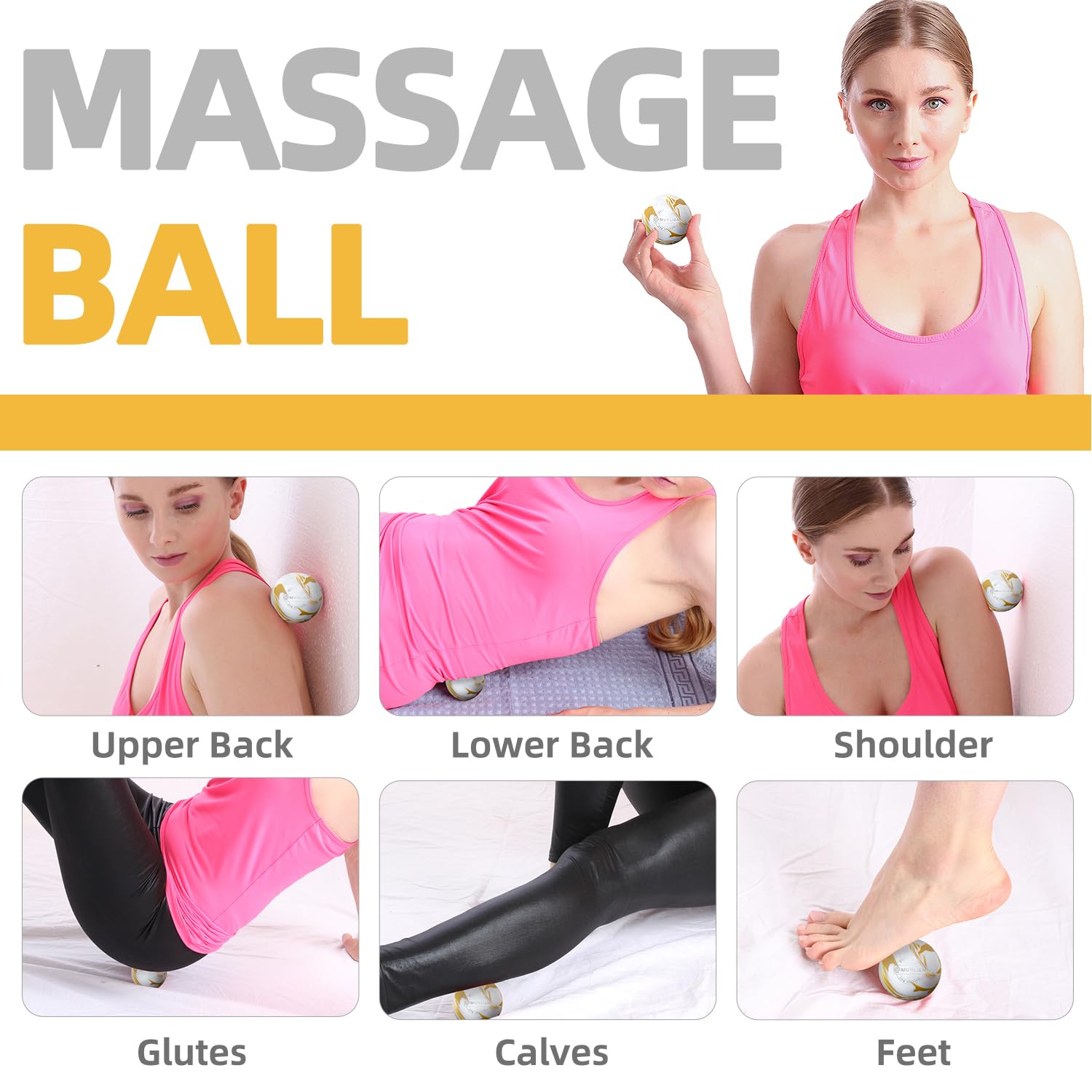MURLIEN compact 2.5-inch ball ready for portable relief