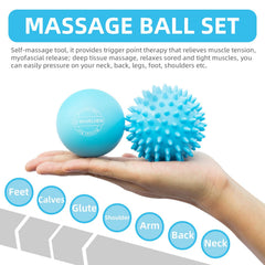 MURLIEN back-wall ball enabling broader upper back relief.