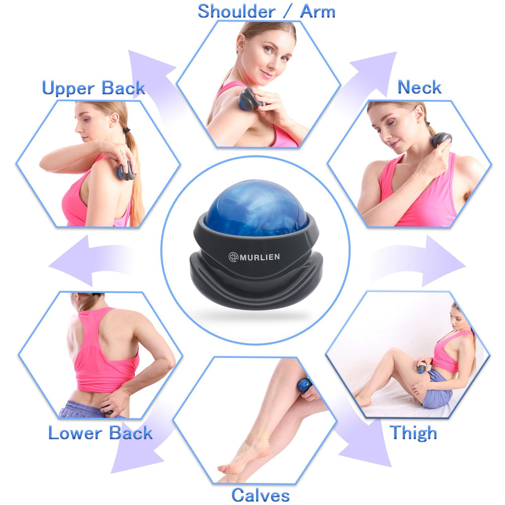 MURLIEN Massage Roller Ball for arms delivers localized massage with easy grip control