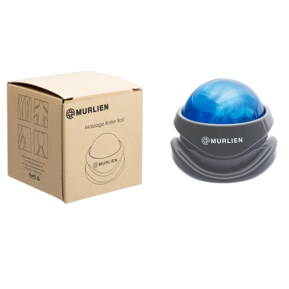 MURLIEN Massage Roller Ball targets calves for compact, portable massage anywhere