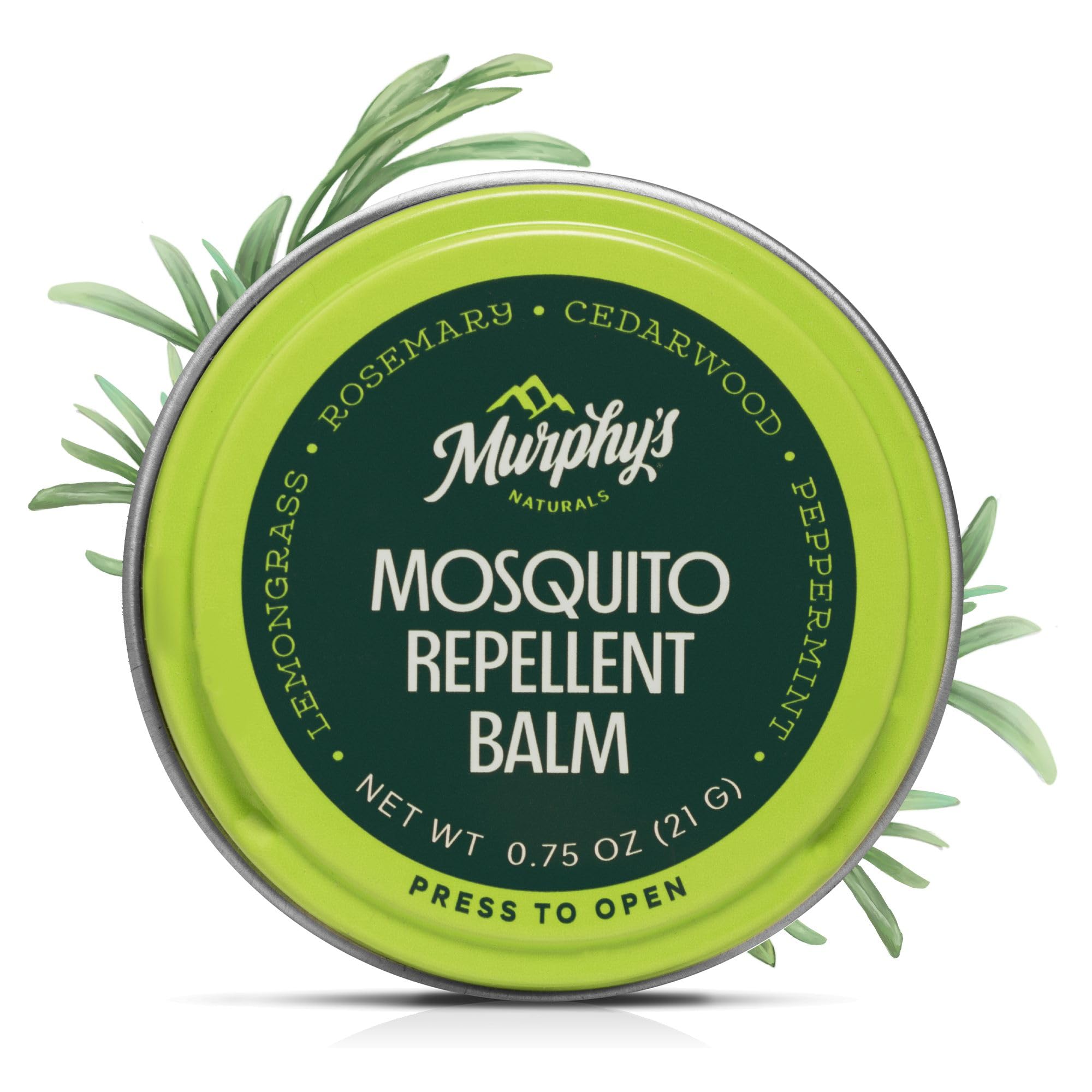 Murphy's Naturals bálsamo repelente para patio, protección natural al aire libre sin grasa