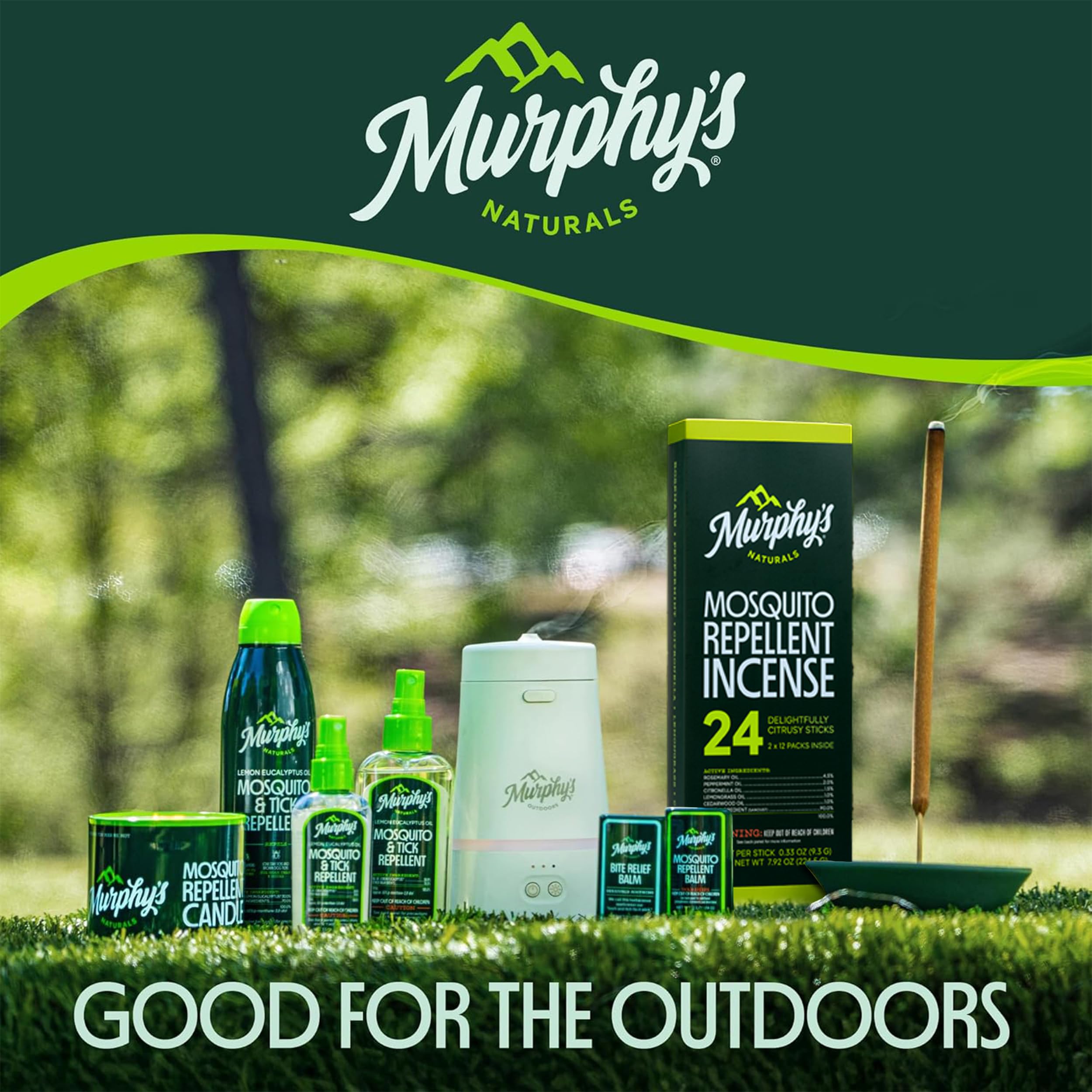 EPA-registered Murphy’s Naturals bug repellent for effective protection