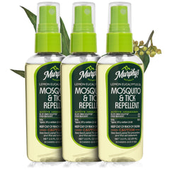 Murphy's Naturals lemon eucalyptus spray bottle for skin protection during outdoor adventures.