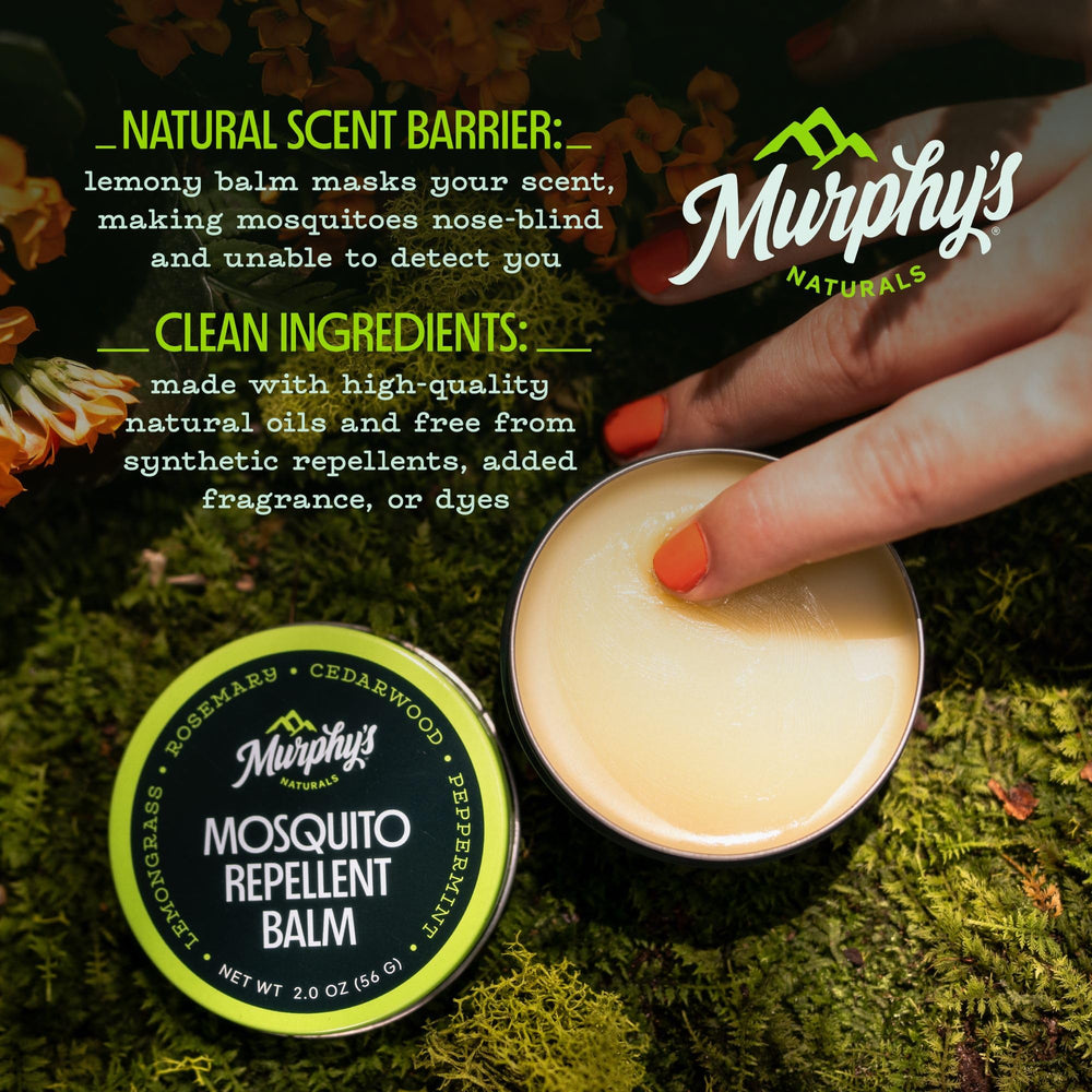 Murphy's Naturals travel-size balm stick ready for quick outdoor use