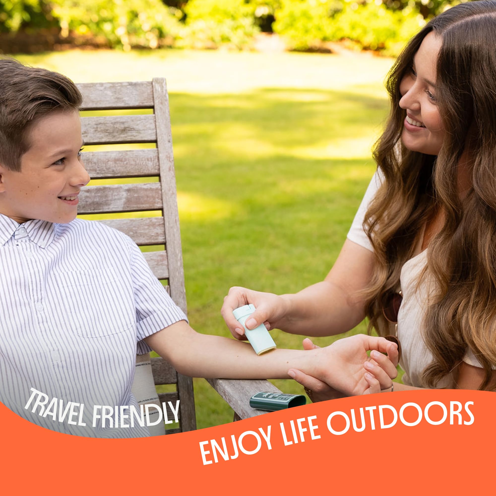 Travel-size Murphy’s Naturals balm stick ready for on-the-go use.