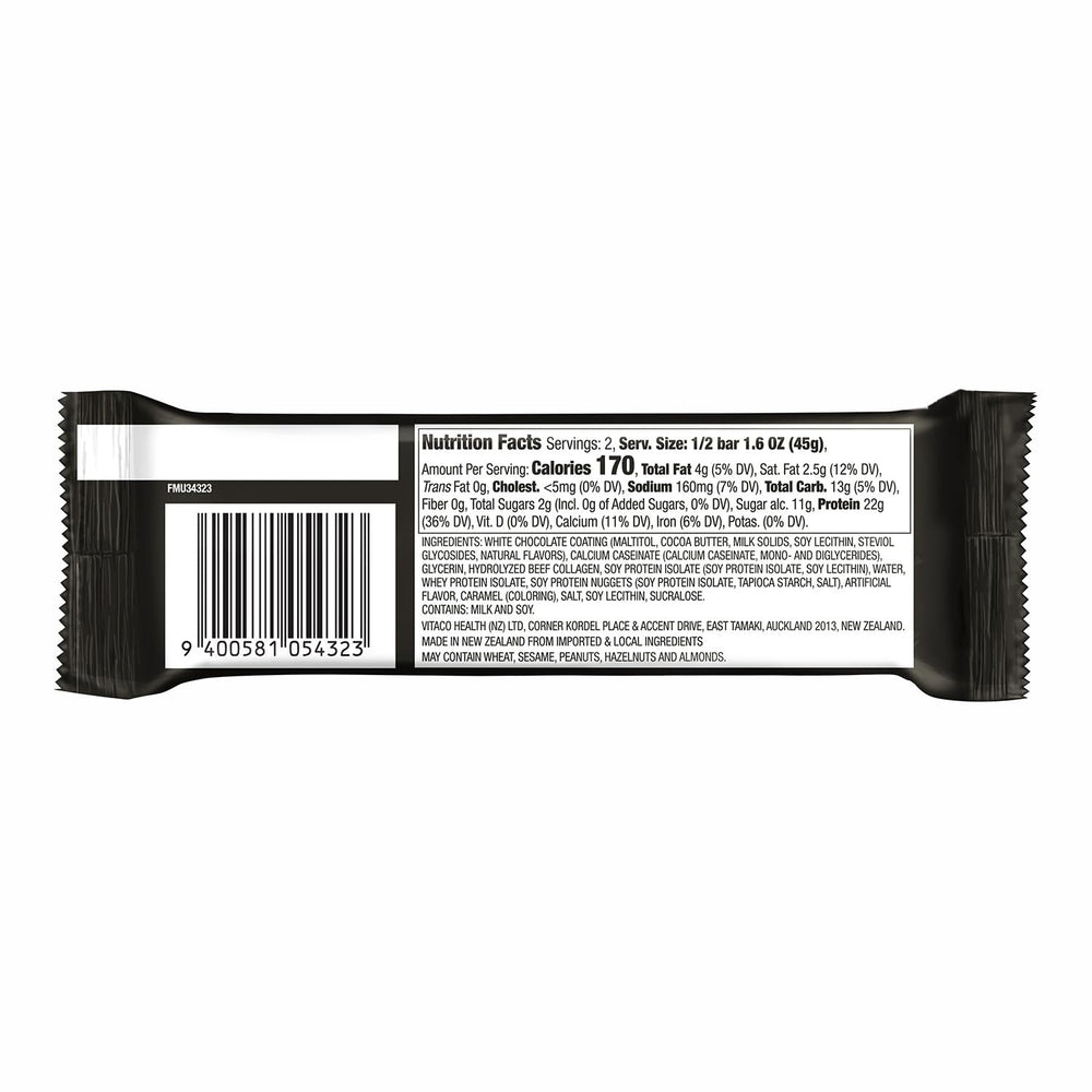 Musashi High Protein Bar pack-side view highlighting packaging designed for athletes on the go