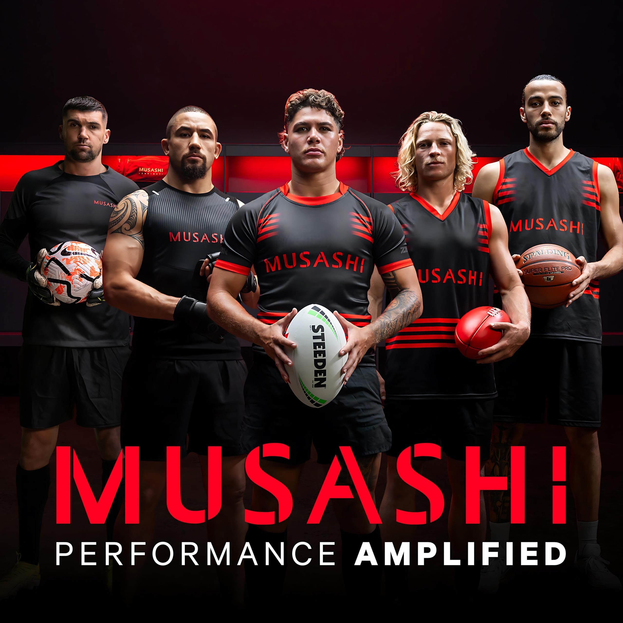 MUSASHI whey protein isolate highlights high-quality protein with low lactose.