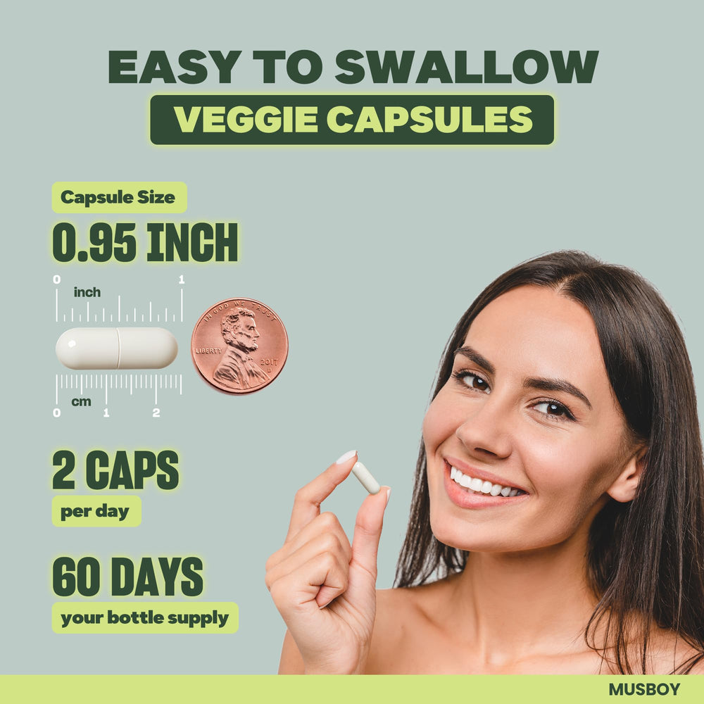 Musboy NAD+ Plus glass bottle conveys premium quality and skin vitality support