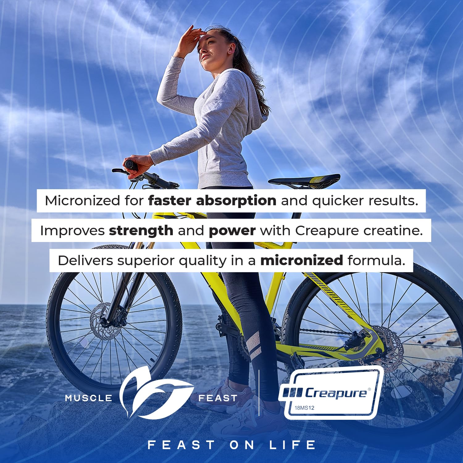 Muscle Feast Creapure postworkout routine captures recovery-friendly supplementation.