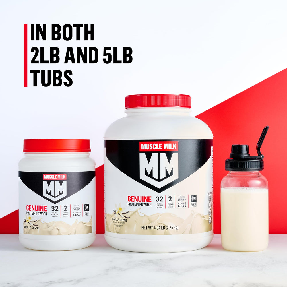 Muscle Milk protein powder dissolves easily for versatile recipes.