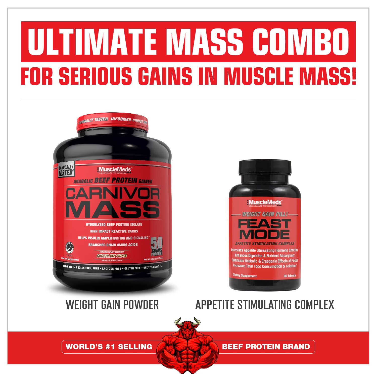 Shaker bottle with Carnivor Mass; easy mixing for morning shakes.