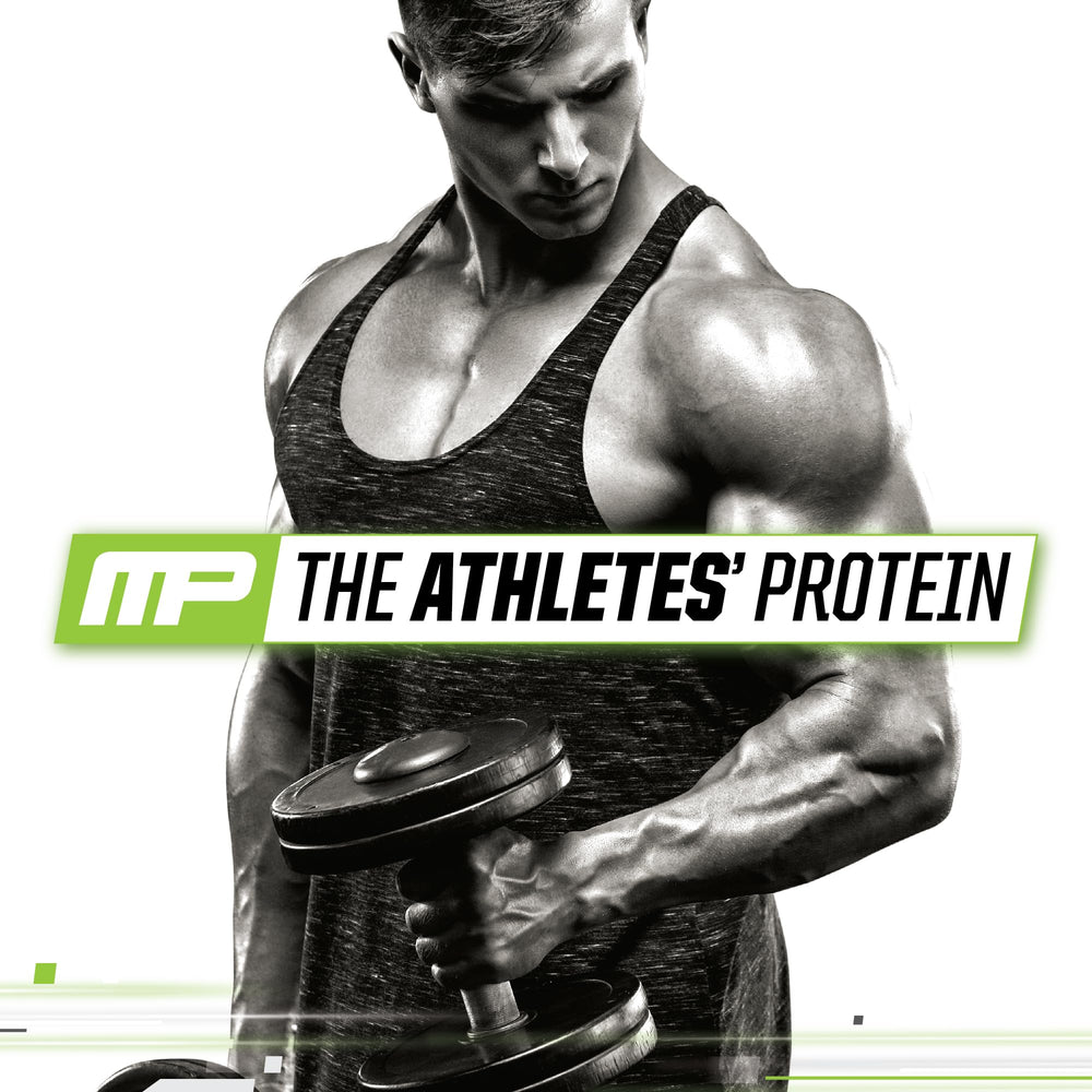 MusclePharm Combat whey vanilla glass with blended shake after workout.
