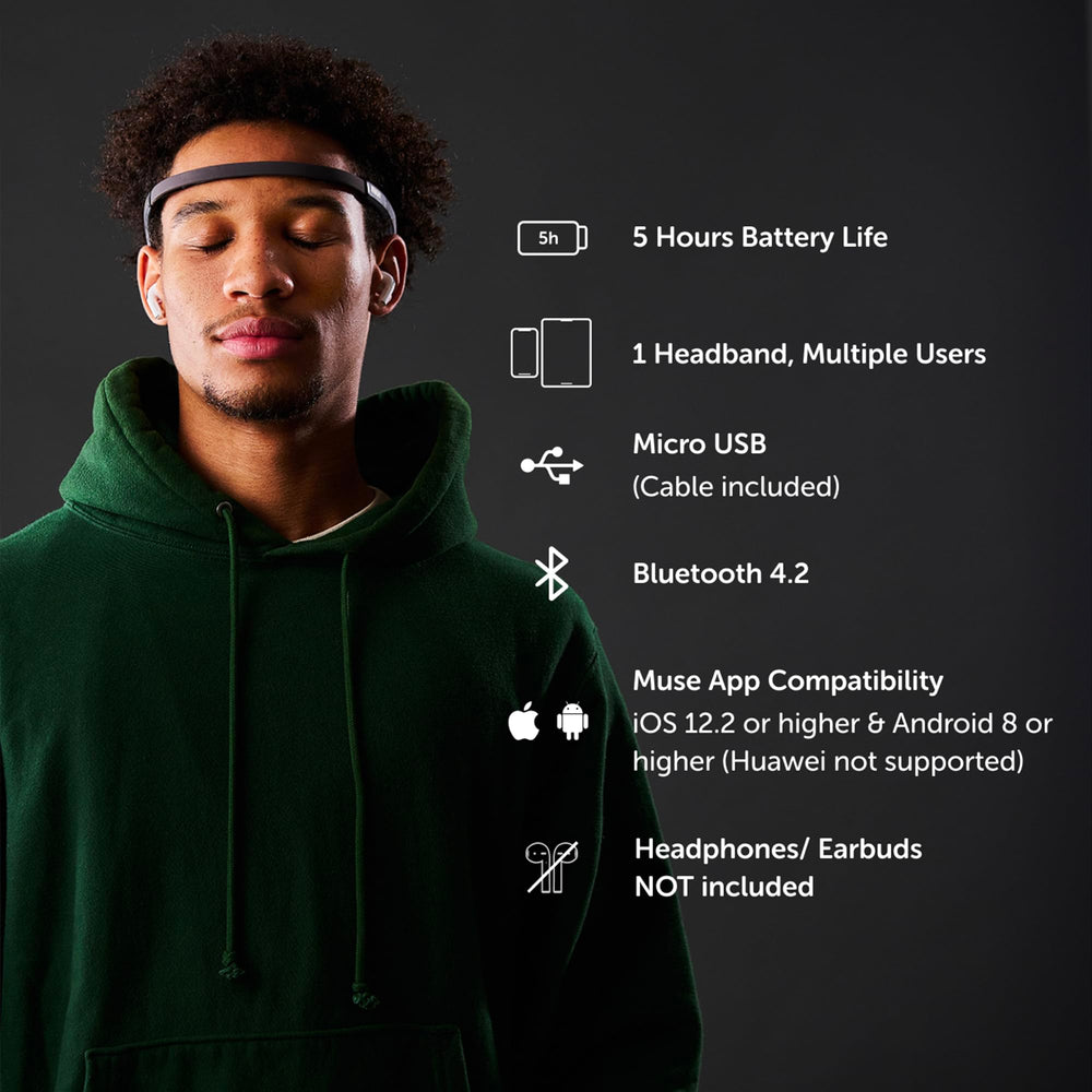 MUSE 2 responsive sound feedback guides focus during practice