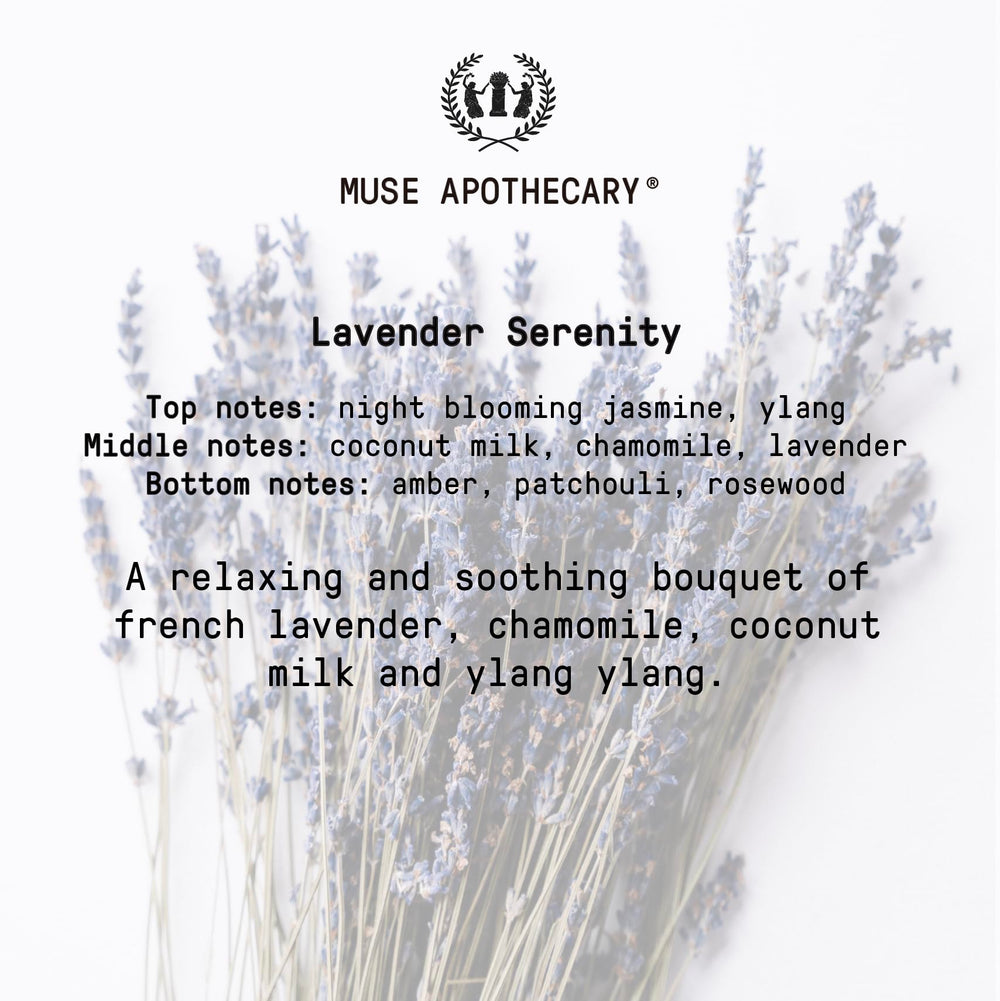 Muse Apothecary Linen Ritual hogar lavanda aporta frescura y serenidad diaria