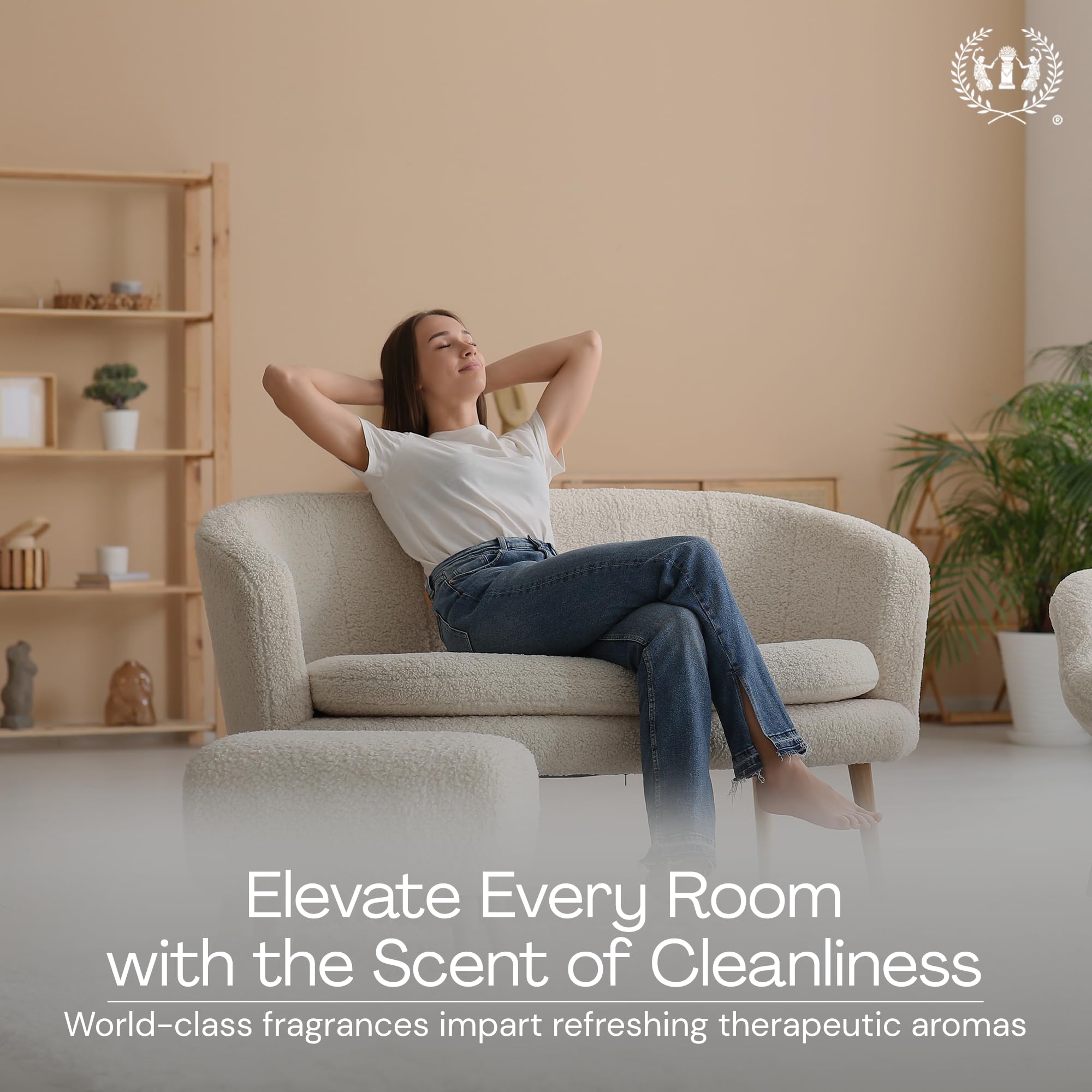 Room Ritual creates a spa-like atmosphere in bathroom or car.