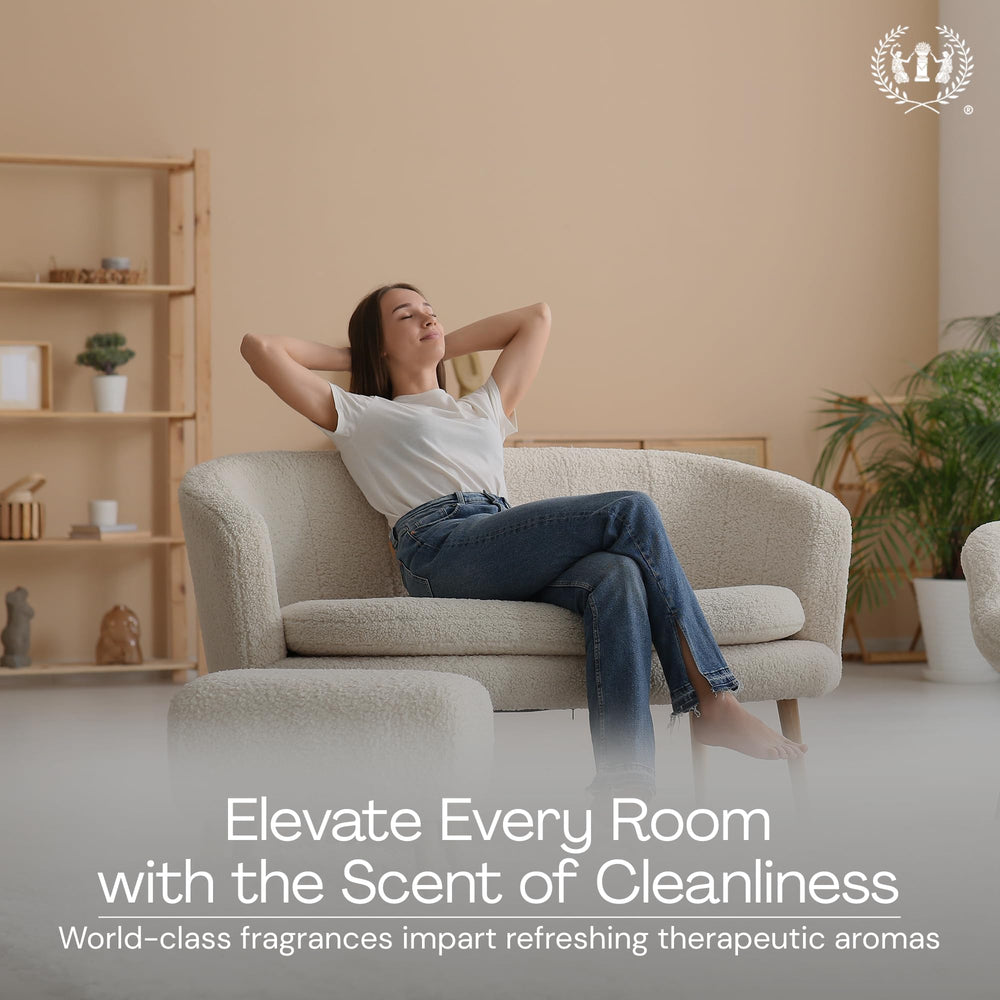 Room Ritual creates a spa-like atmosphere in bathroom or car.