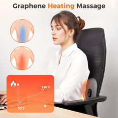 MUSE RELAX vibration massage mode relieves stiffness during desk work.