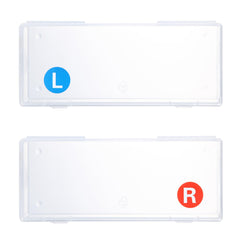 MUSHENJI case with lid and clip providing secure storage for daily lenses and small items.