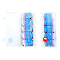 MUSHENJI durable PP plastic case with a transparent surface and smooth edges for comfortable handling.