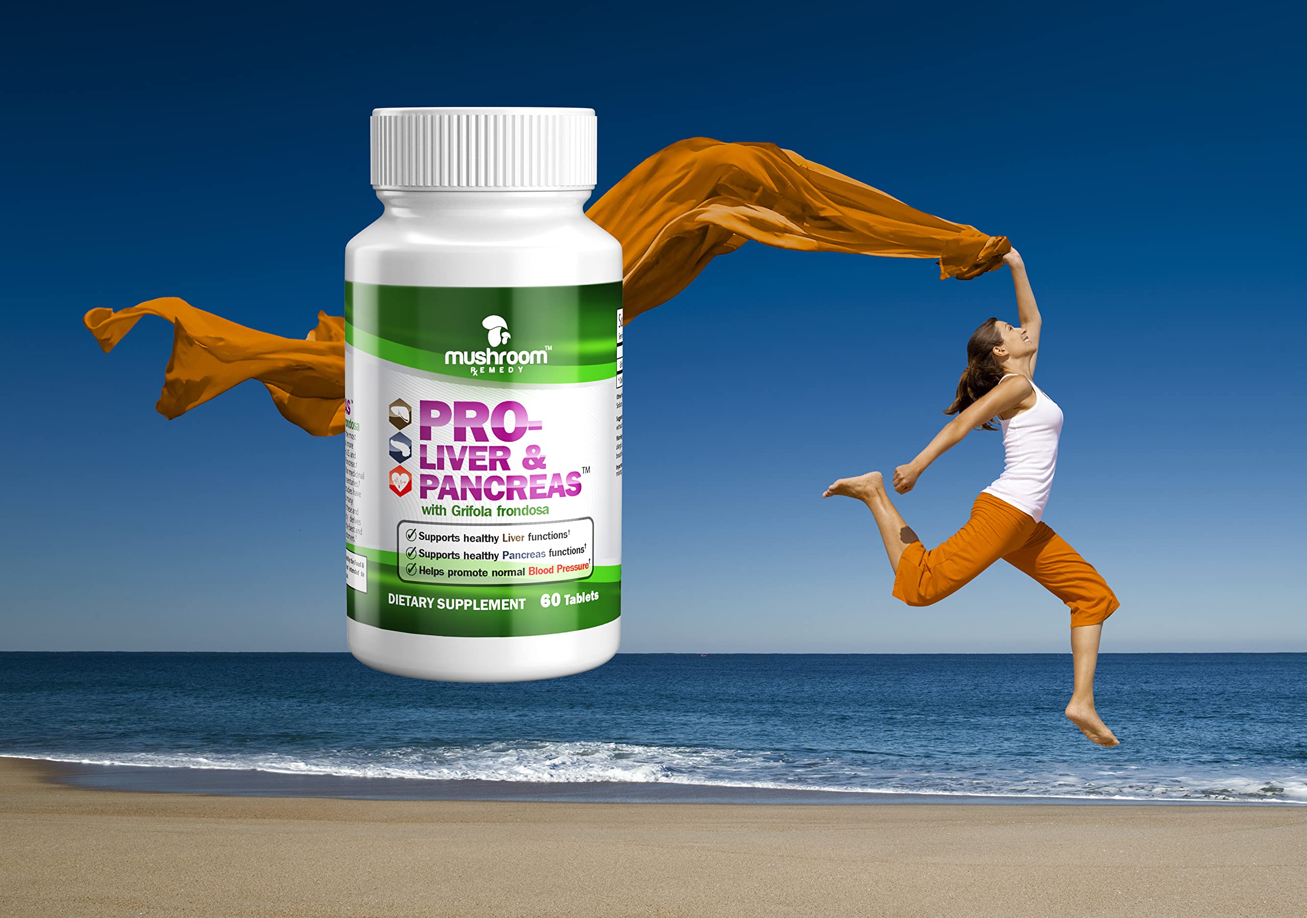 Mushroom Remedy vegan, non-GMO, gluten-free seal confirms dietary compatibility