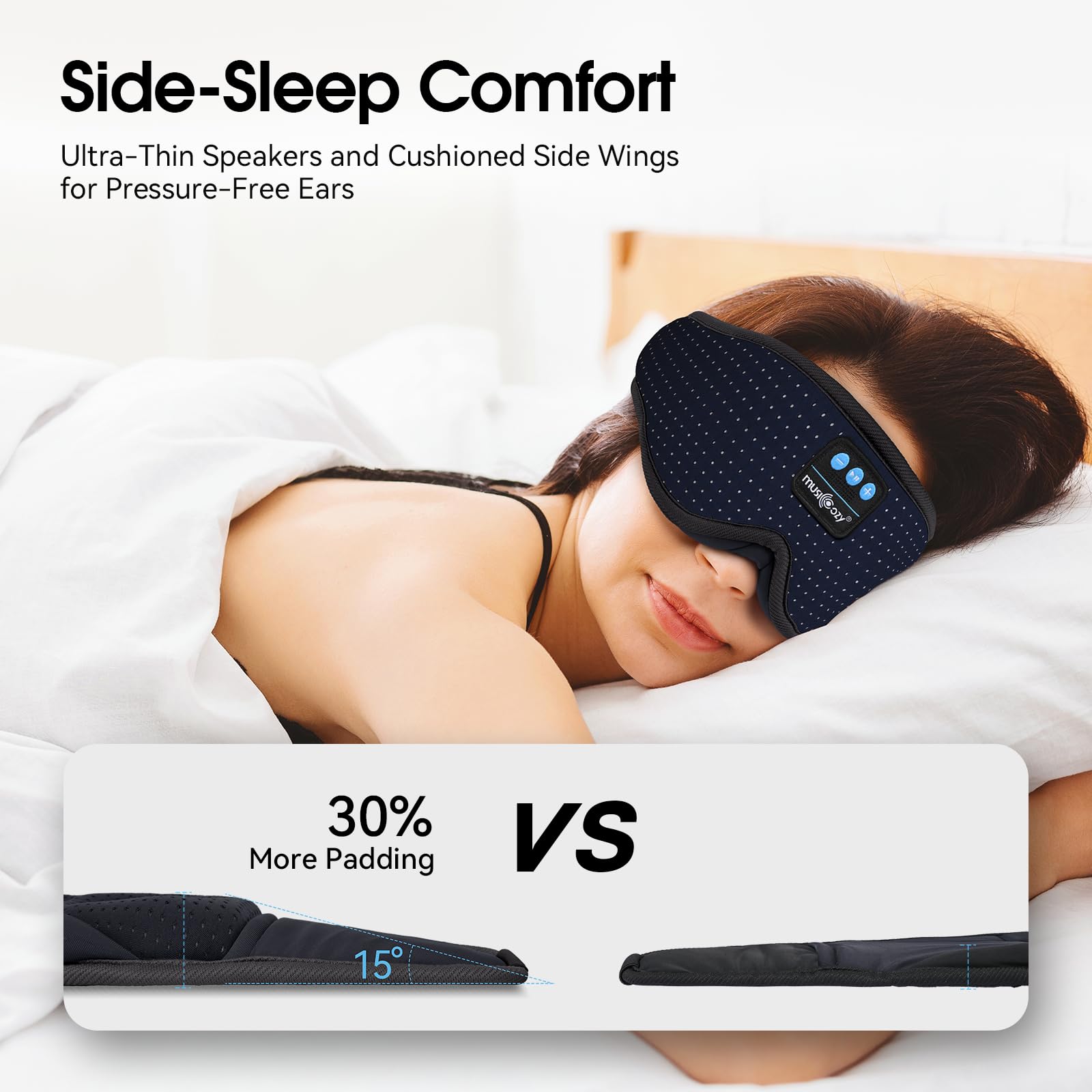 MUSICOZY 16-sound library provides soothing options for sleep or focus sessions