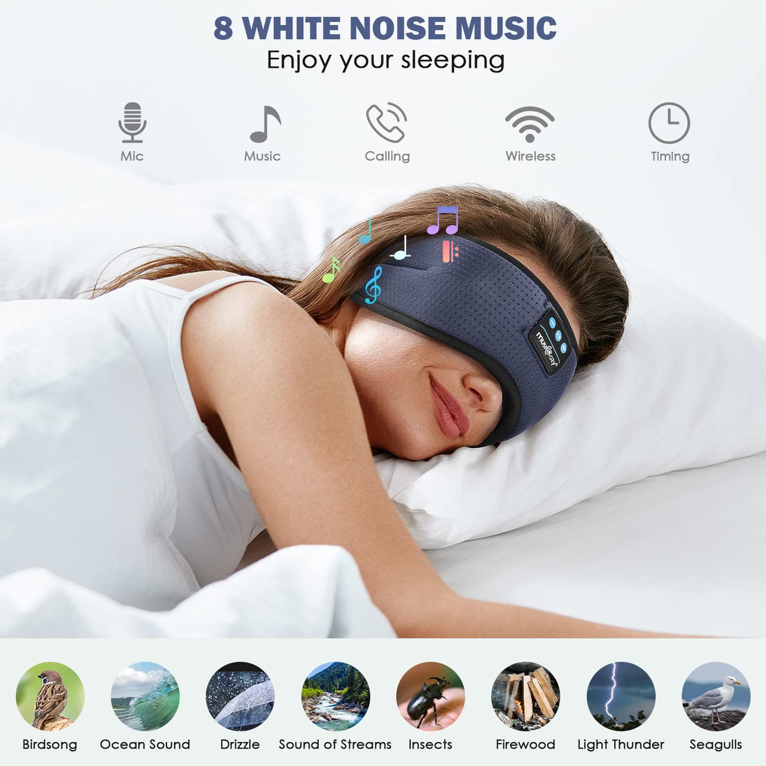 Musicozy removable Bluetooth module shown for easy washing