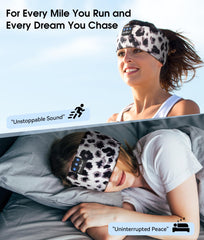 MUSICOZY Sleep Headband fabric close-up showing soft, breathable material for comfort.