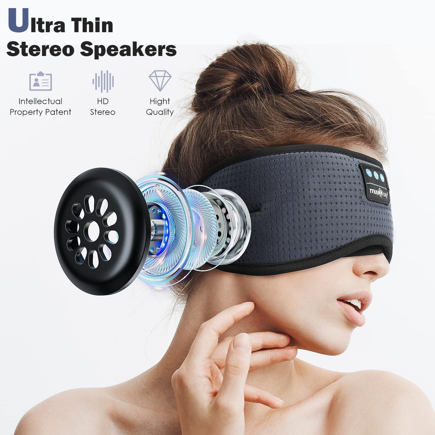 Musicozy travel-friendly setup for flights and on-the-go relaxation