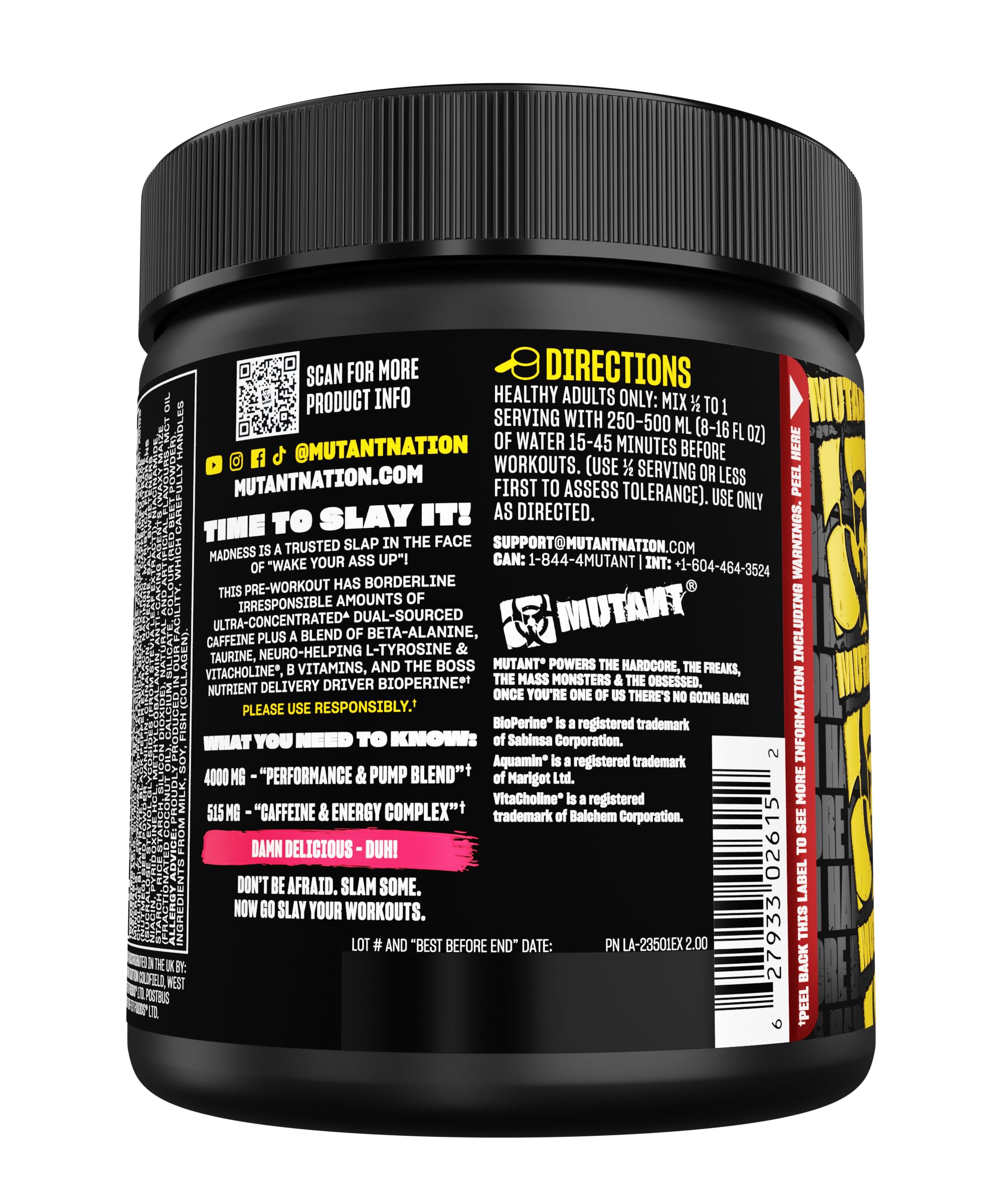 Mutant Madness packaging on display for online shoppers.