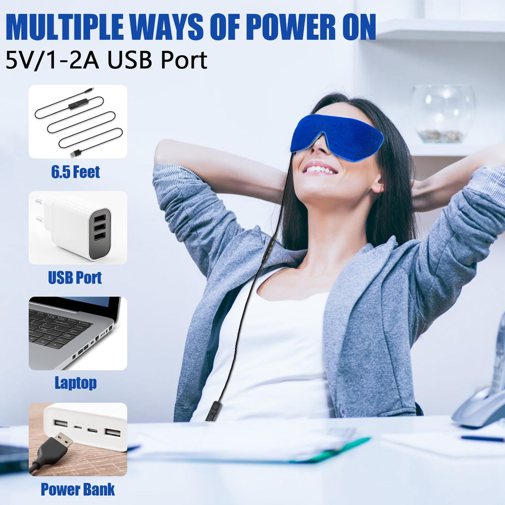 Mutilplx washable cover keeps the eye area clean and easy to maintain.