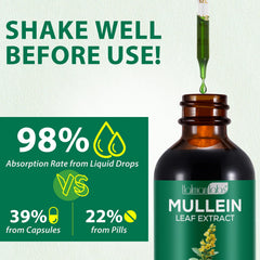MXCZBSM Mullein Drops under tongue for quick absorption