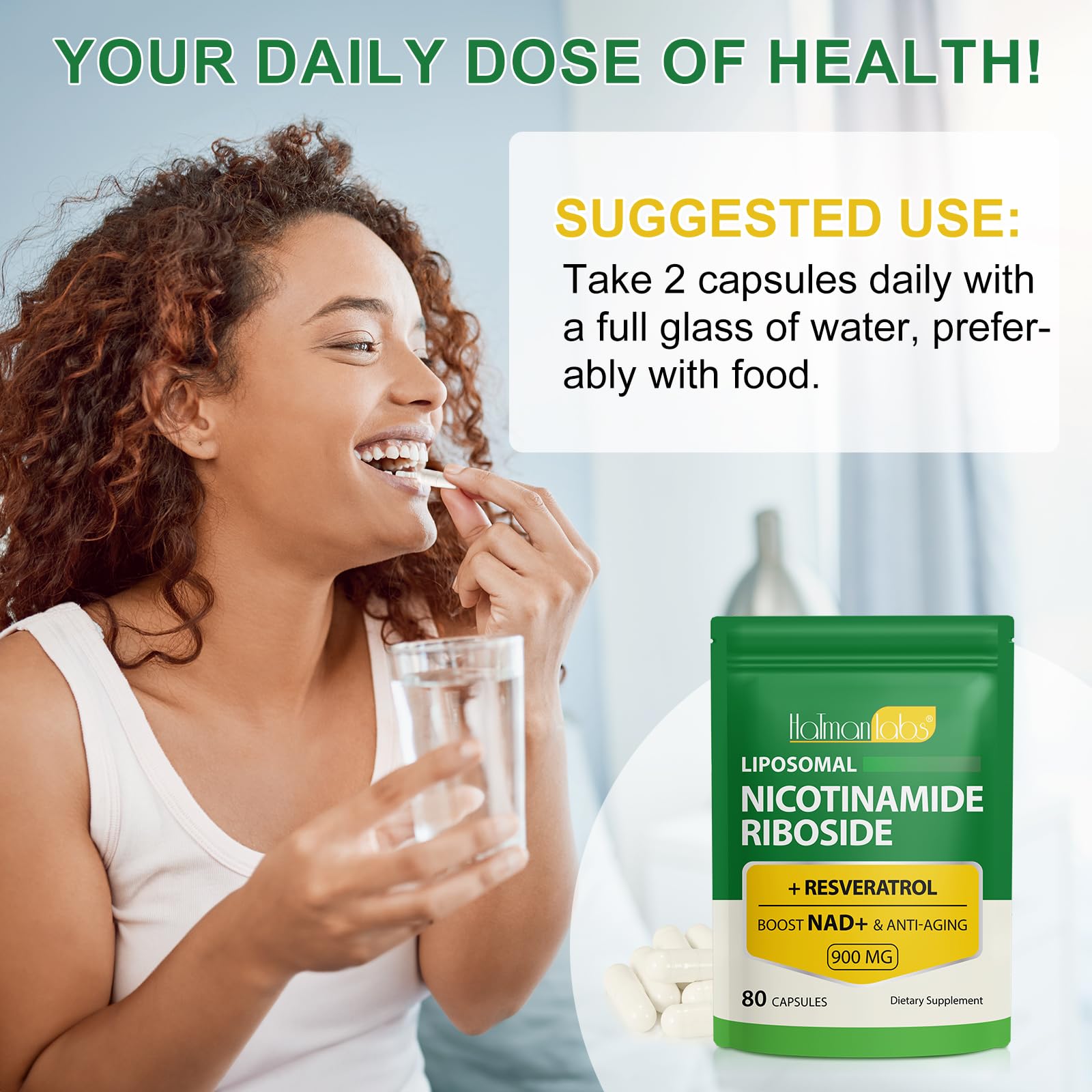 MXCZBSM NAD purity ingredients seal signals high quality.