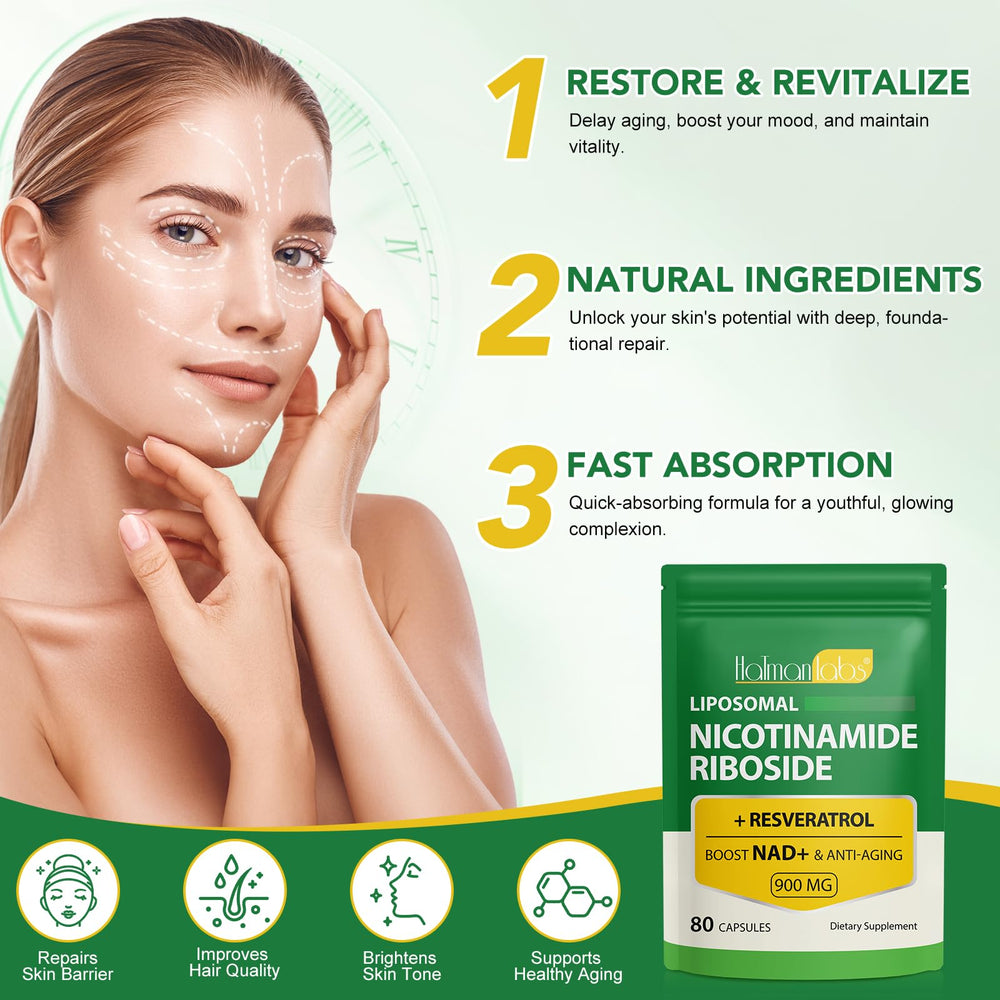 MXCZBSM NAD with resveratrol highlights enhanced NAD bioavailability.