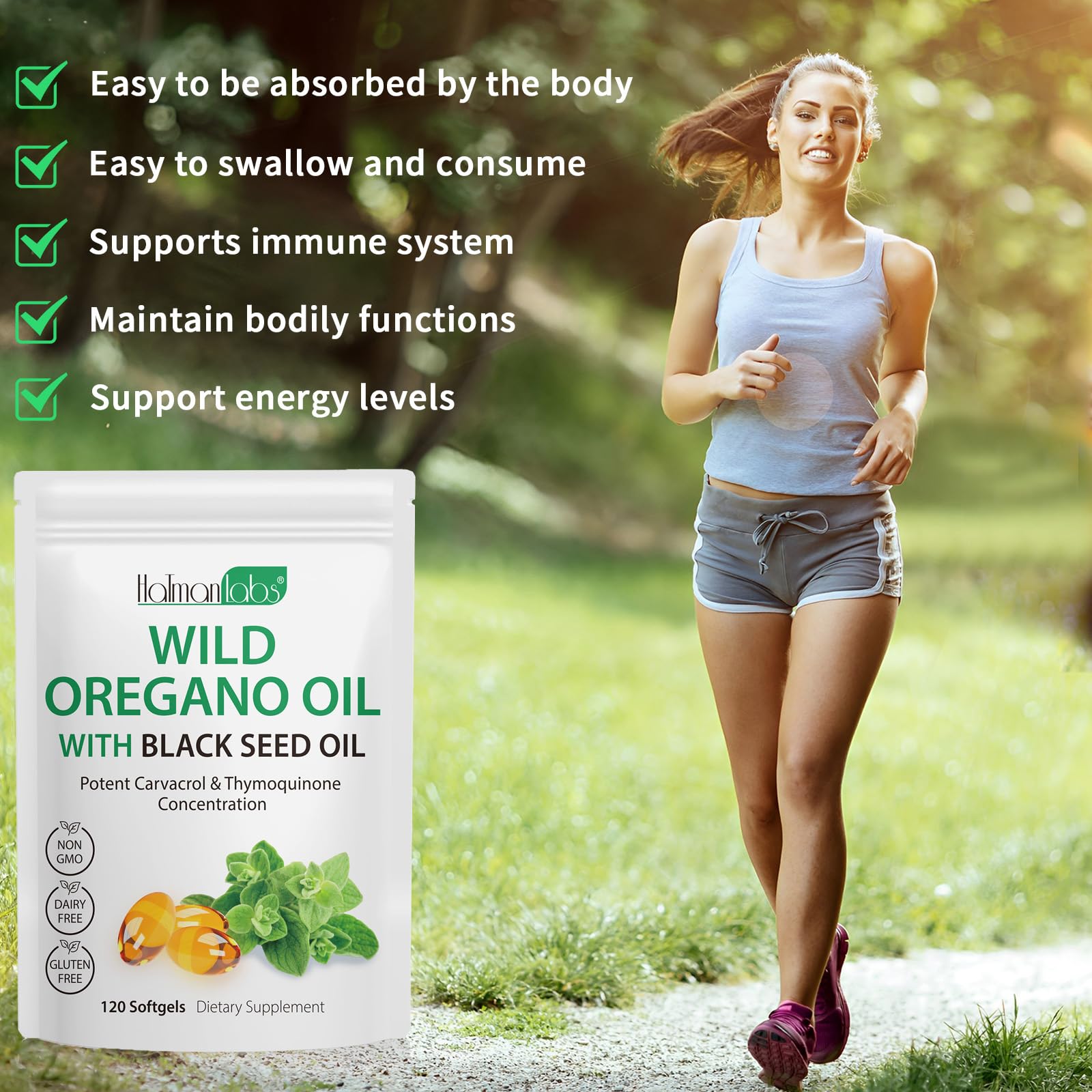 MXCZBSM organic oregano oil plant-based supplement supports natural wellness