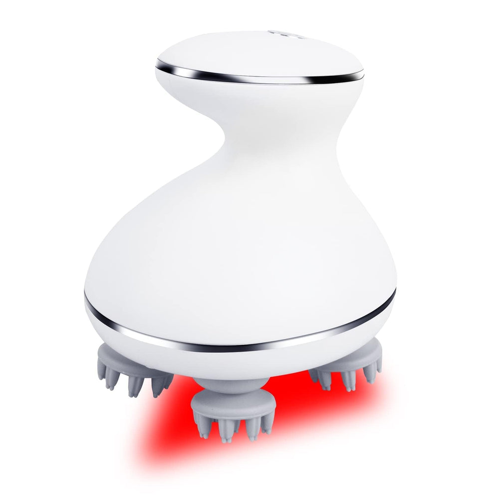 mxm2mxm electric head massager waterproof, ideal for shower use and easy cleaning.
