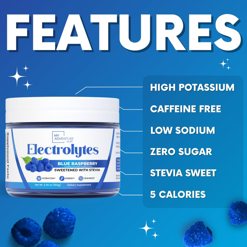 My Adventure to Fit vegan and keto-friendly hydration powder.