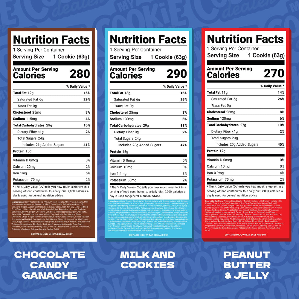 Five-flavor lineup shown, convenient for quick cravings.
