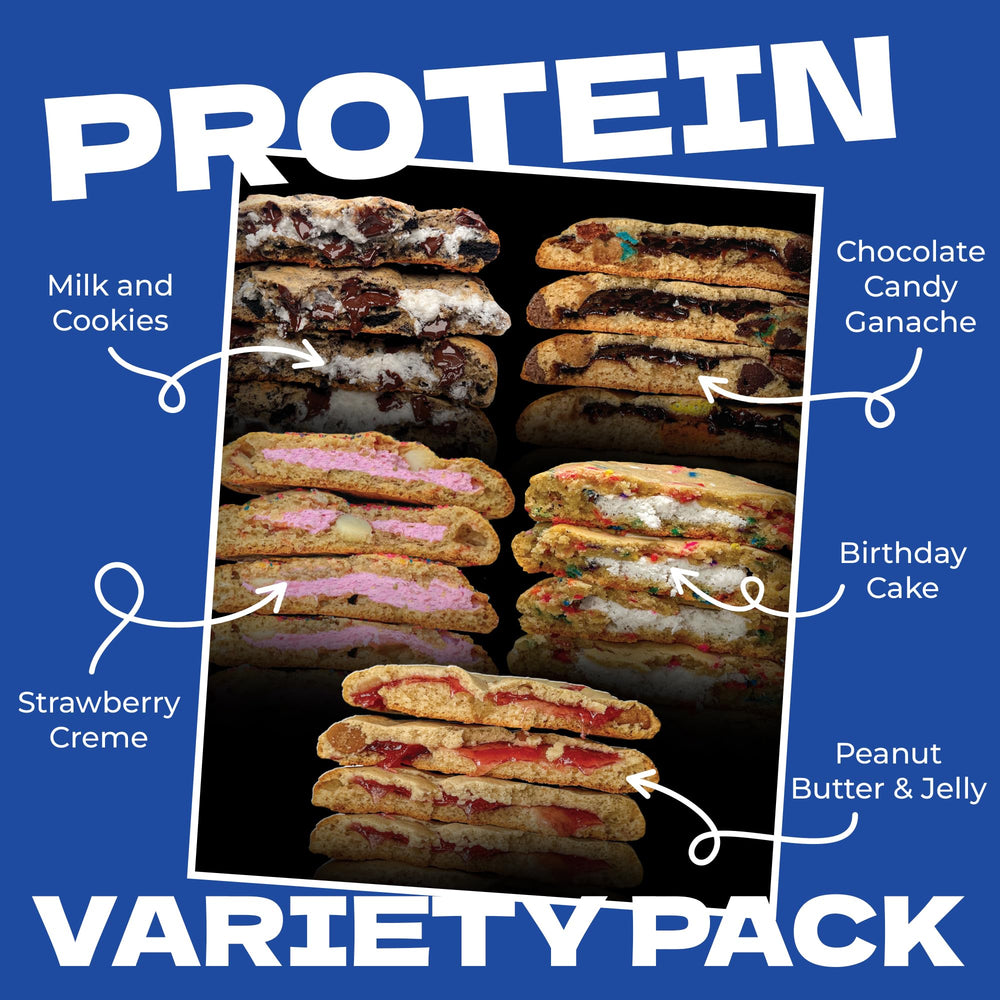 Milk & Cookies flavor close-up, satisfying post-workout treat.