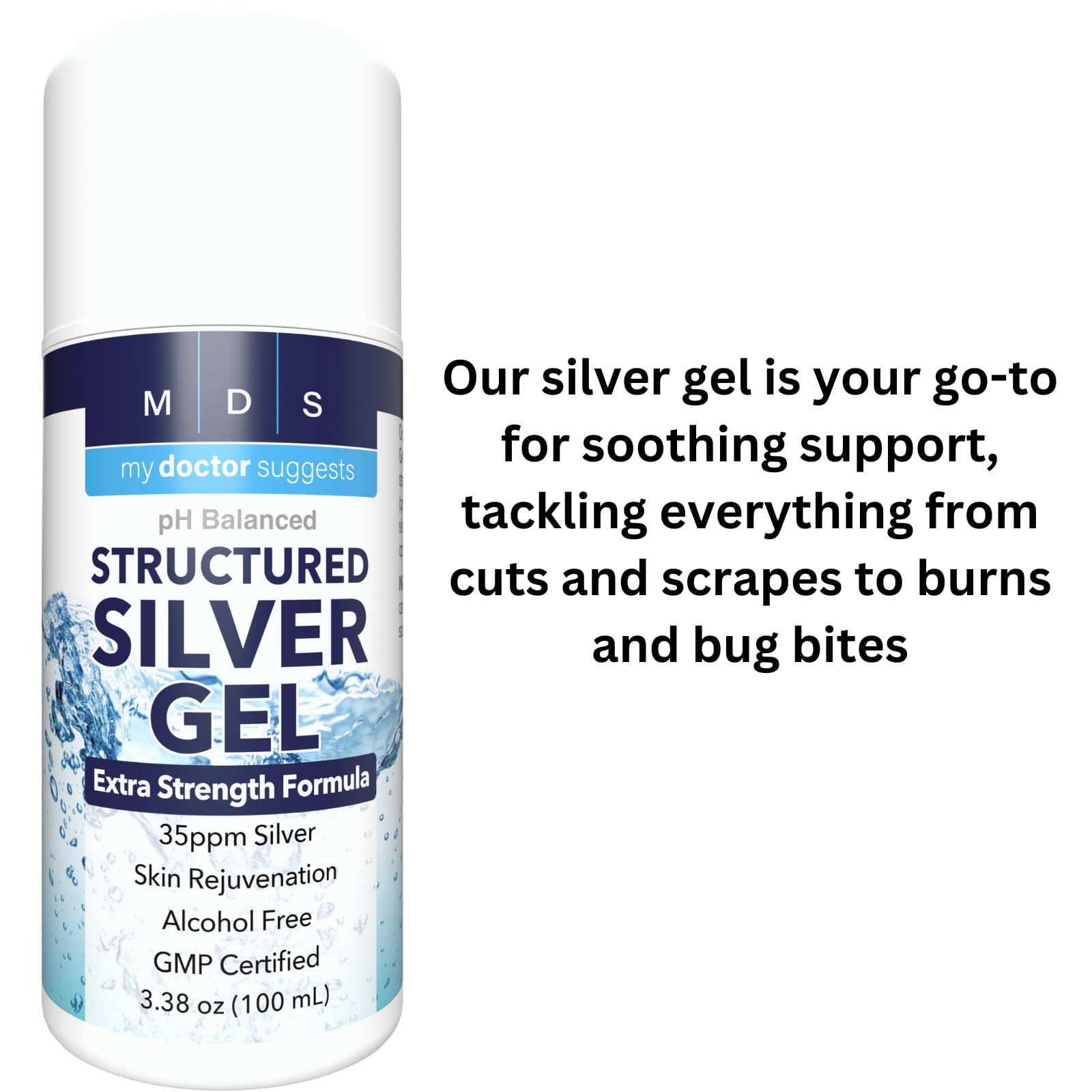 My Doctor Suggests pet-friendly gel safe for cats and dogs.