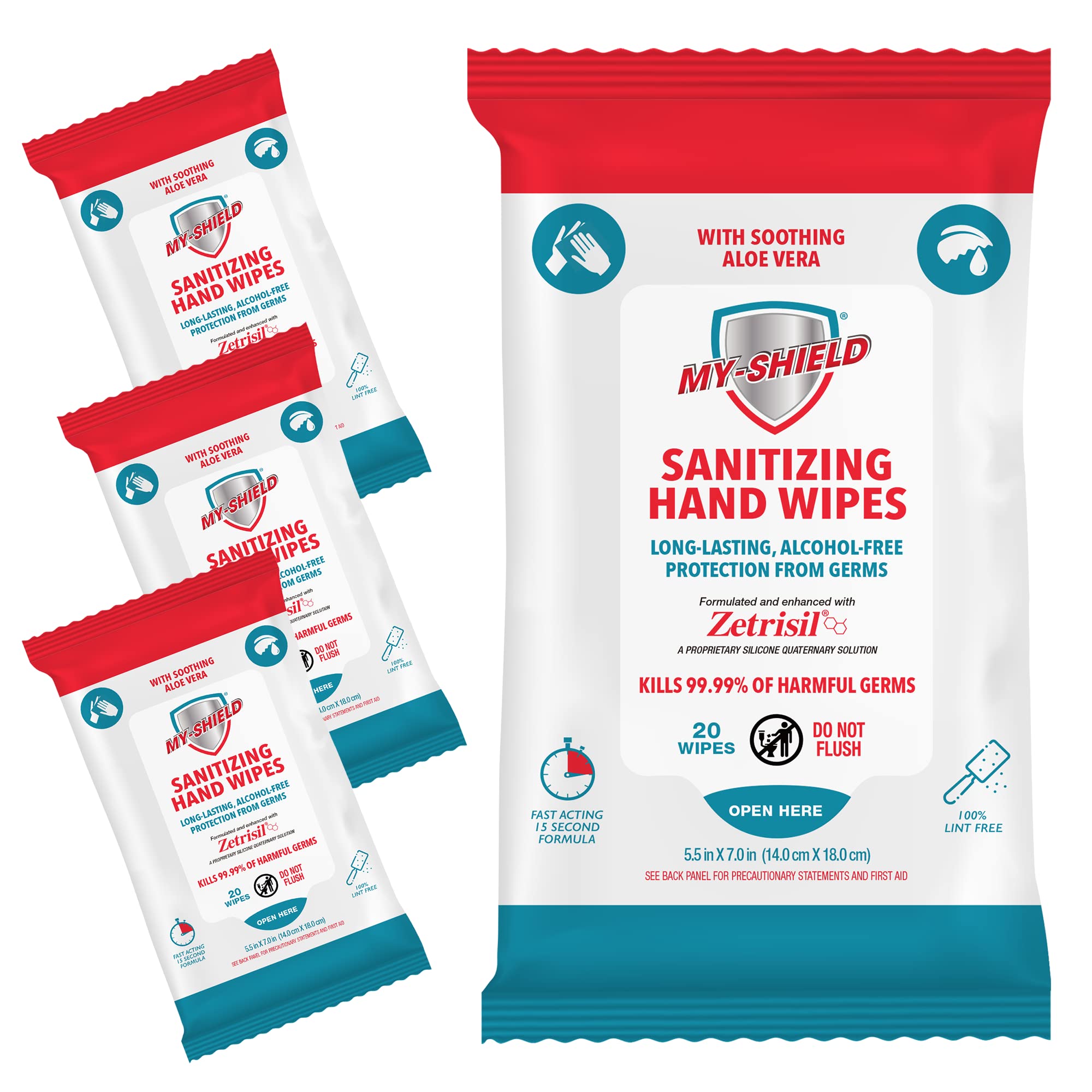 My-Shield: toallitas sanitizantes para manos en viaje, protección práctica para días ocupados.