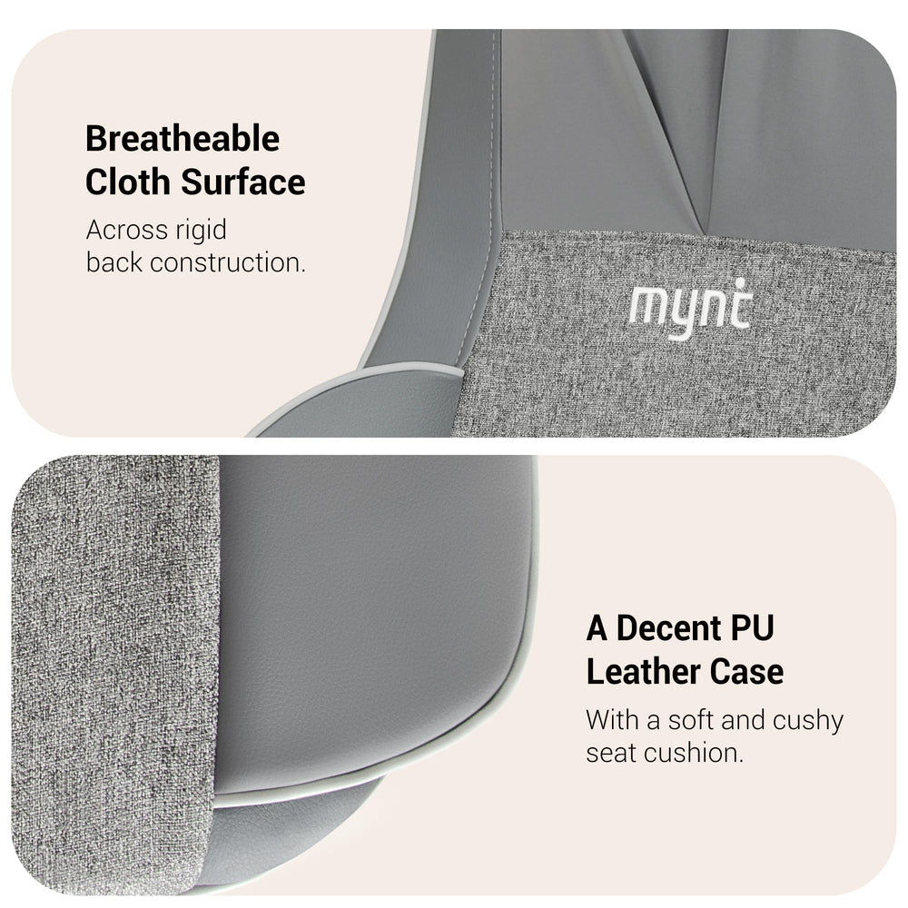 Mynt gray massager features sturdy construction and simple setup.