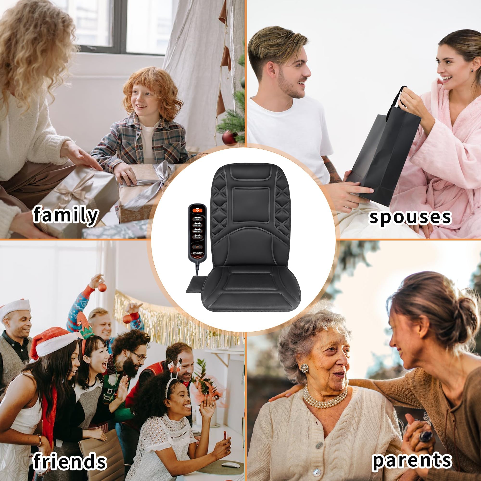 Mynt heated massage chair pad ideal gift for comfort lovers