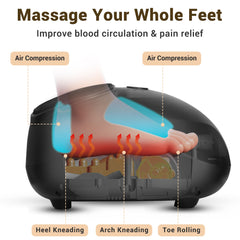 Mynt foot massager inflates for targeted arch and side pressure
