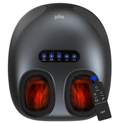 Mynt Shiatsu Foot Massager with Heat shows a cozy foot relaxation setup