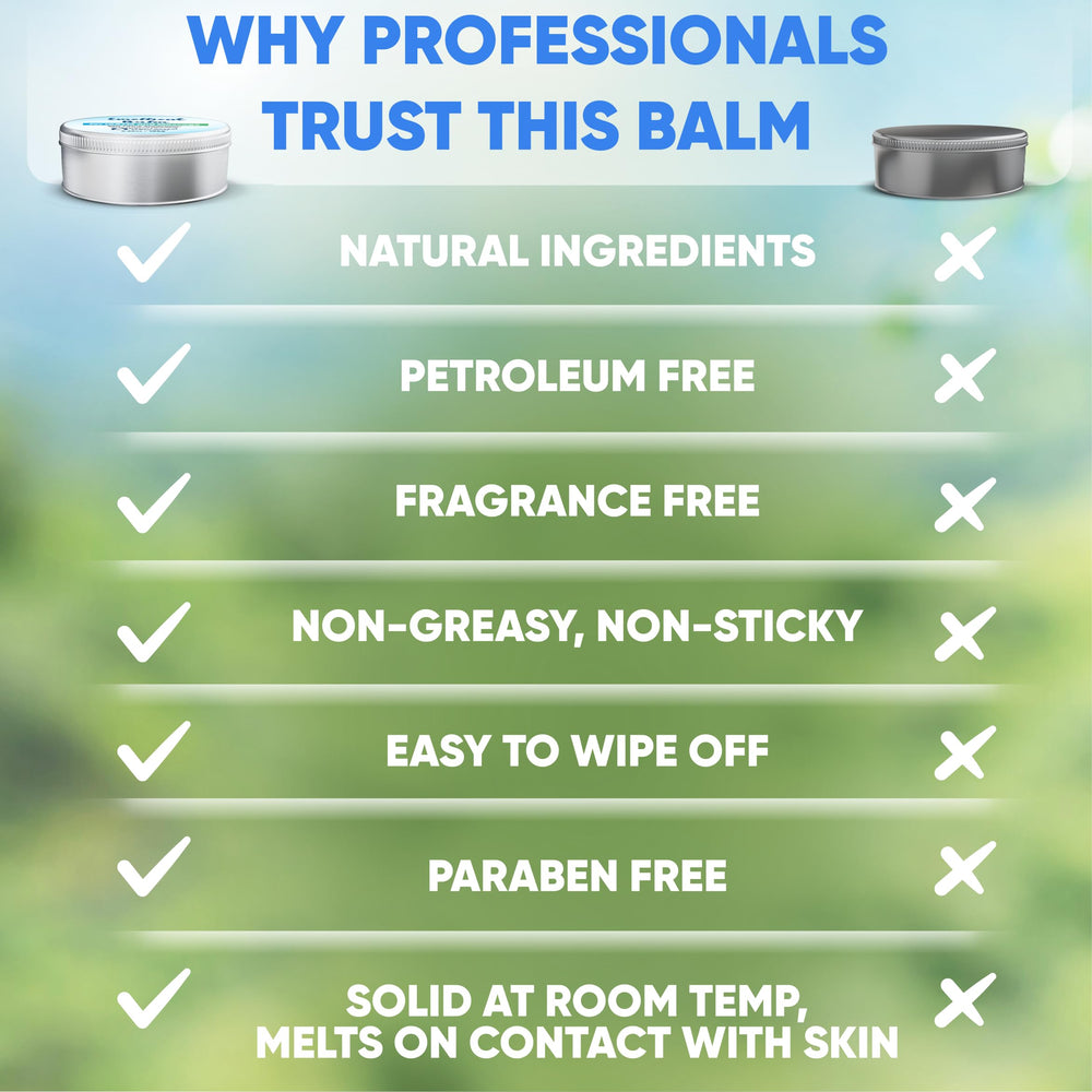 Myofascial Releaser Balm uses natural oils for luxurious, mess-free lubrication.