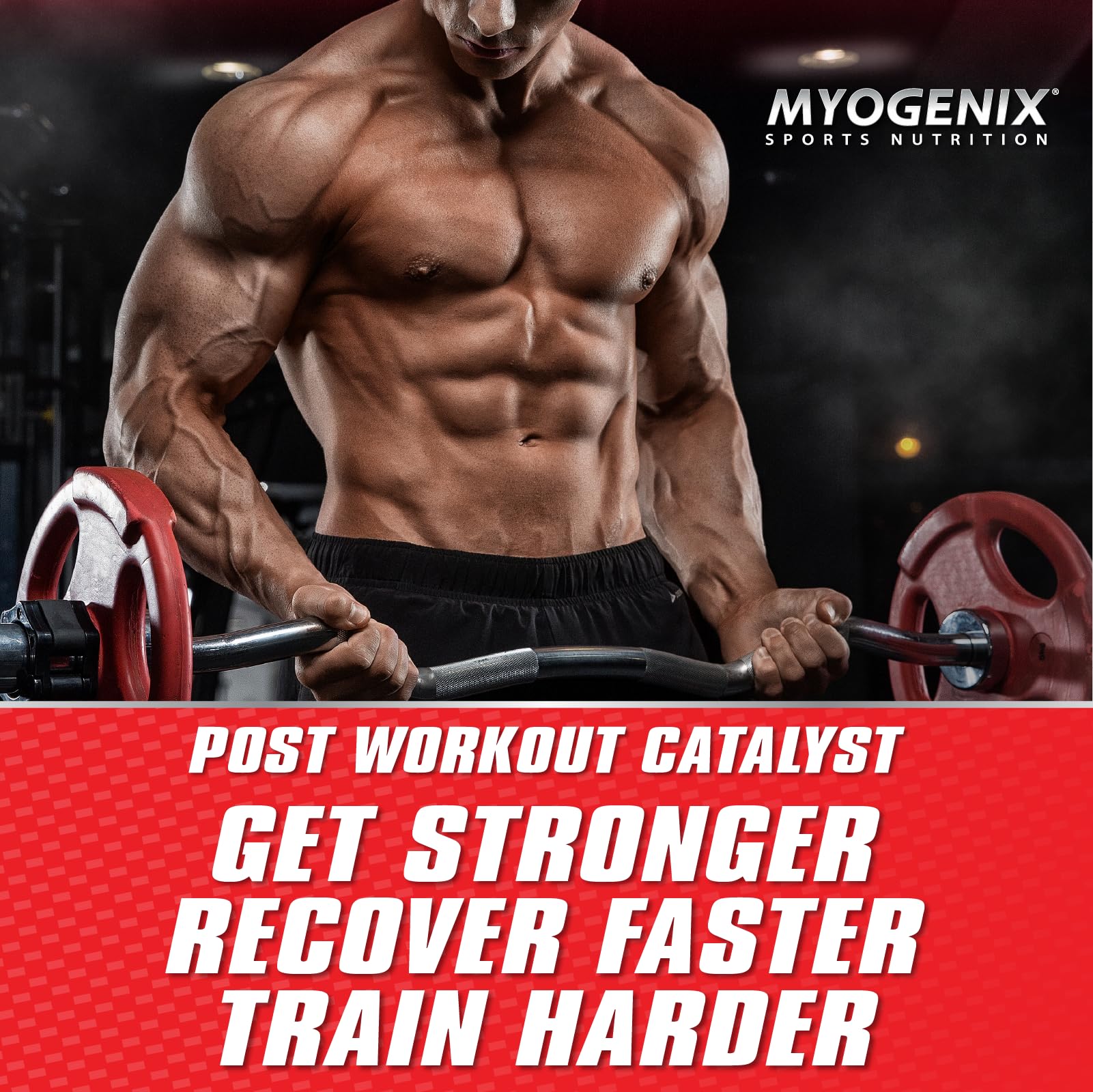Myogenix Aftershock focus on glycogen recovery with fast-digesting carbs