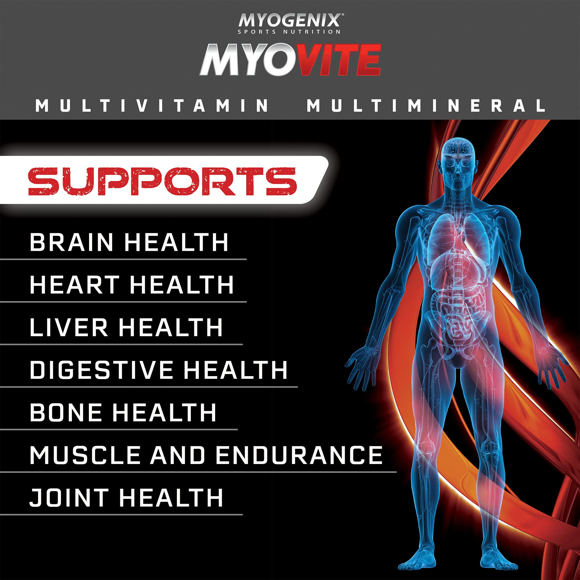 Myogenix Myovite B12 methylcobalamin 500 mcg detail for energy metabolism.