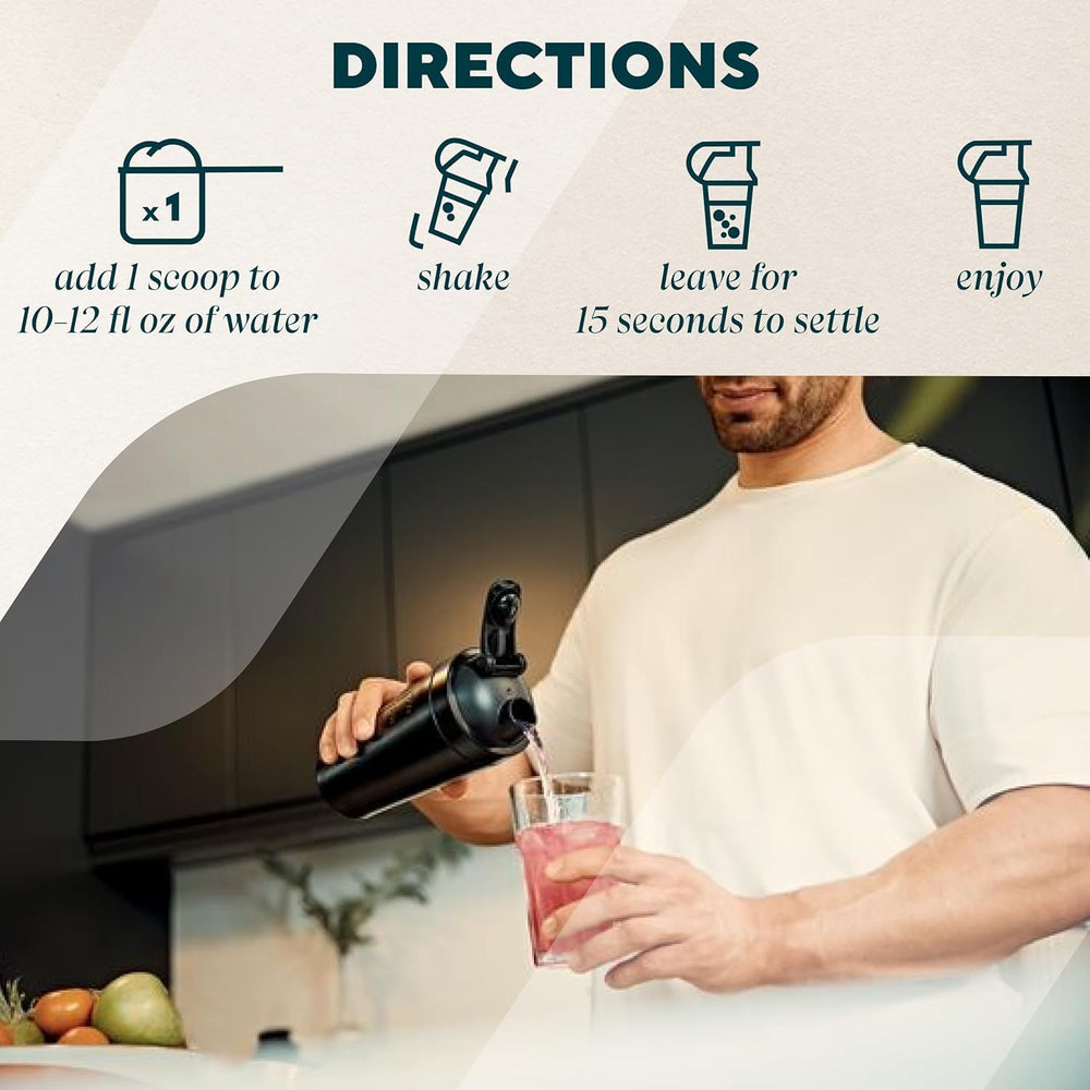 Lemon Ice Tea bottle next to a meal prep box suggesting convenient, on-the-go protein.