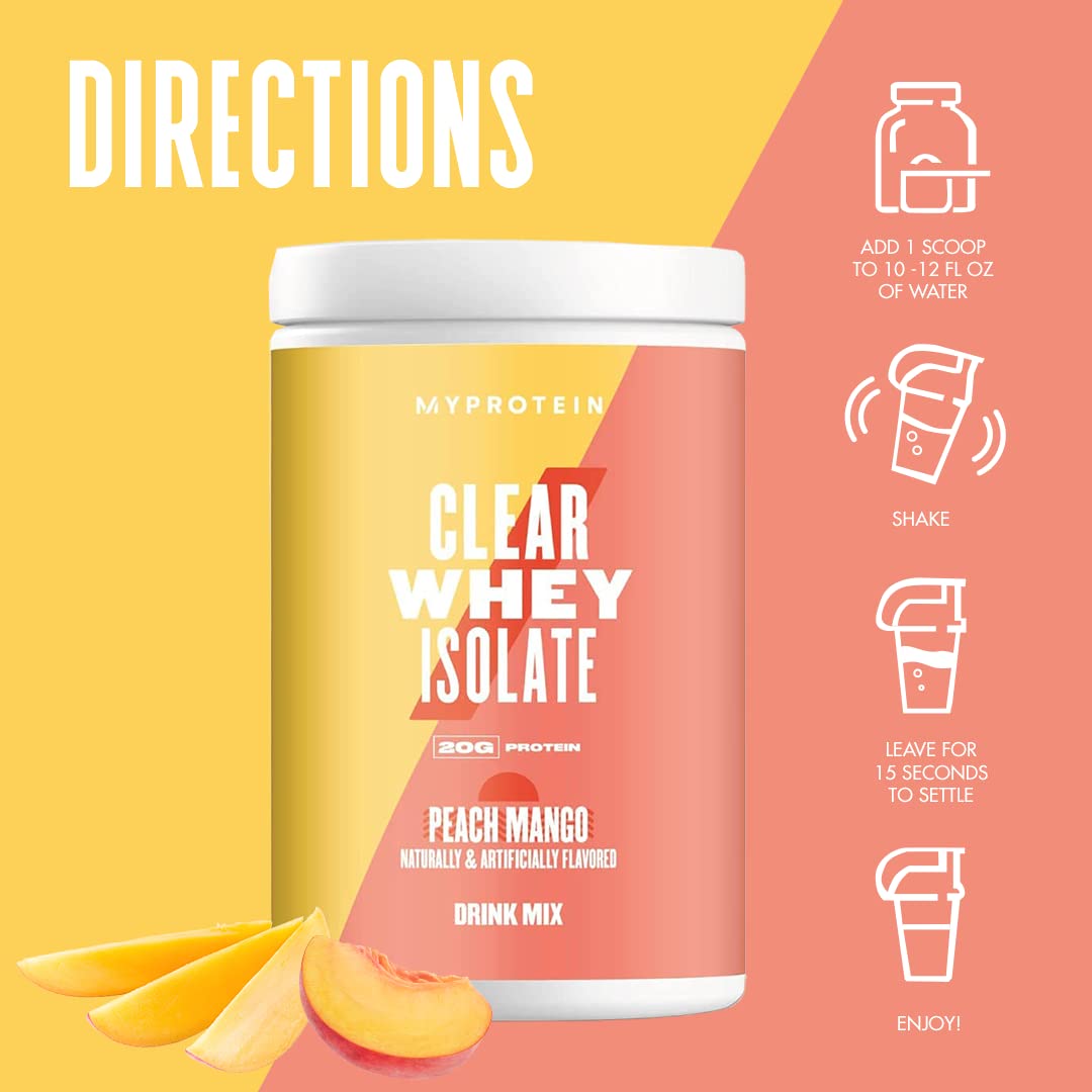 Myprotein Clear Whey Isolate — pre- or post-workout refreshment